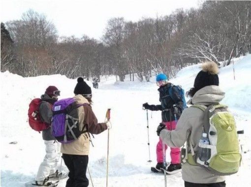 【青森・蔦沼スノーシュー】専門スタッフのガイドで蔦沼周辺をスノーシューツアー！７才～参加OK（約３時間半）の画像
