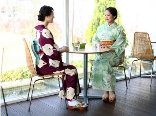 [石川/金泽]金泽观光和服租借“浴田步行计划”请空手来！从金泽站步行5分钟！の画像