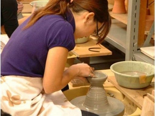 【千葉・袖ケ浦】電動ろくろで陶芸体験～９才からOK！旅の思い出にもぴったり！作品の焼代込み（1個分）の画像