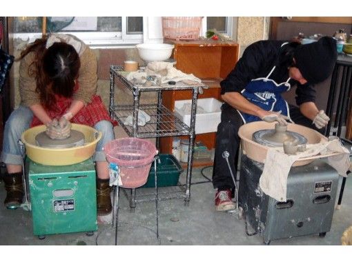 （電動ロクロコース【浜名湖湖畔】湖水釉で陶芸体験♪※爪は短く切って下さい※当日の人数変更はキャンセル料100%の画像
