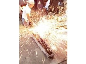 日本刀作り見学！大槌体験　　　※製作体験同時申し込みの方半額！