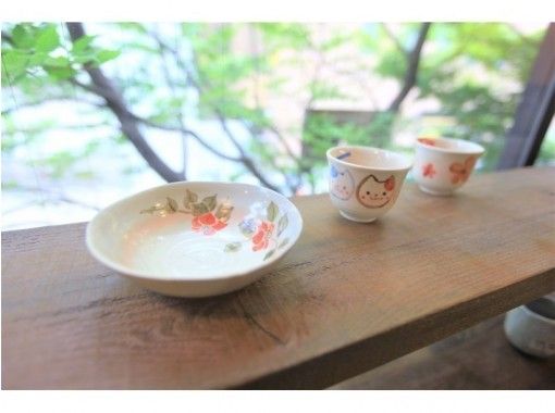 [Nagoya Sakae] Painting pottery experience that you can choose from 5 items ☆ Fun sense up ♪の画像