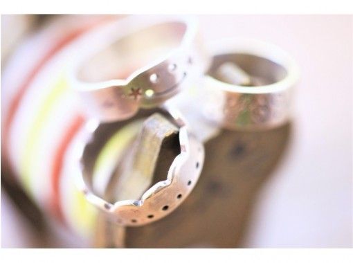 【大阪難波】彫金で作るシルバーリング体験☆創る＋使う＝こだわりhappy生活♪の画像