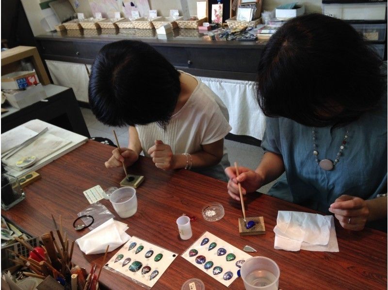 【山形・山形市】七宝体験教室～アクセサリー作り～１０才から体験できます！作品は当日お持ち帰り可！の紹介画像