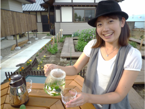 【群馬・渋川伊香保】ろくろ陶芸体験＆窯焼きピザ作り＆手摘みハーブティー体験（5月中旬～11月までの季節限定）