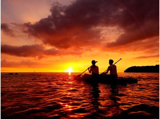 销售！ 【4人以上团体优惠】《Sunset SUP》欣赏海上壮丽景色★免费照片资料★舒适的新设施，有热水淋浴和吹风机の画像