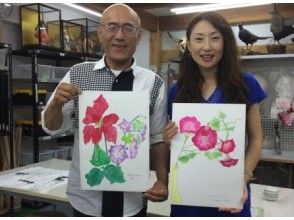 [Aichi / Chita City] You can experience it from the age of 4, even parents and children (extra charge), "Watercolor painting experience"! 3 minutes walk from Teramoto station