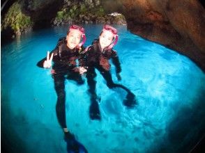 [Okinawa Blue Cave Snorkeling] Go by boat! Free videos and photos! No additional charge for one group!