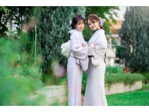 [Kyoto / Kyoto station square] Kimono set & hair set & dressing plan! Umbrellas are available for free rental on rainy days ♪