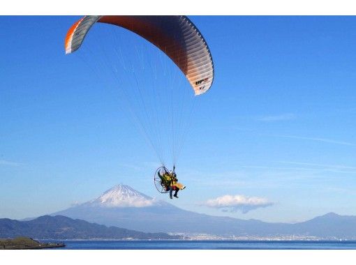 [Miho no Matsubara / Mt. Fuji] What! This is it! Paragliding two-seater experience that can fly over the seaの画像