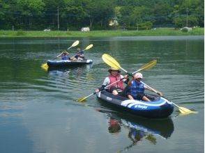山中湖をお散歩!! 初心者様向け「カヌー体験」