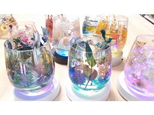 [Mie / Suzuka] Experience healing with transparent candles "Making gel candles" 300 kinds of flowers to put inの画像