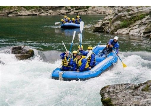 [Tokushima] Yoshino River rafting senior handy 1Day tourの画像