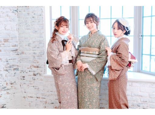 [Yokohama/Minatomirai]★Very popular retro modern★Enjoy coordinating with carefully selected antique kimono♪の画像
