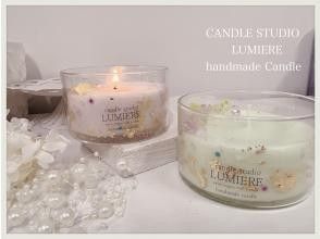 [Osaka Umeda] Making crystal candles and aroma candles