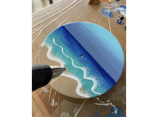 【石垣島/体験】完全オリジナル！石垣島の海を時計にするOcean Clock製作♡団体可！の画像