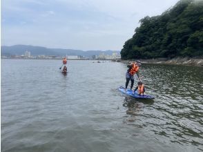 【愛知・蒲郡竹島・SUP】お子様とenjoySUP！竹島SUP体験タンデム(2人乗り)コース