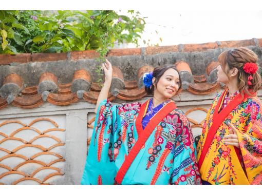[Okinawa/Naha] Easy Bingata Ryusou small experience plan! You can freely enjoy taking photos inside the store♪の画像