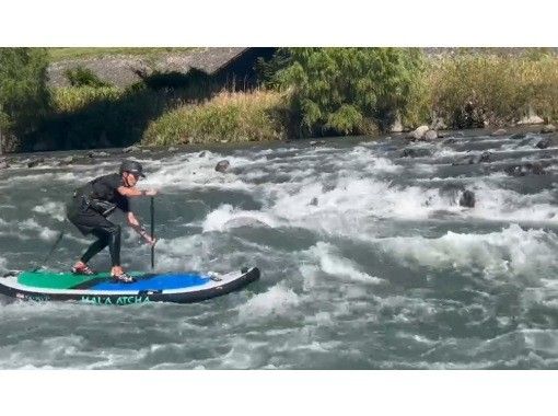 【富士川リバーSUP 】＼おひとり様での参加もOK！／SUPで急流下り！の画像