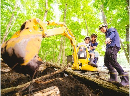 [Small] Power shovel 30 minutes ★ 5,800 yen ★ Children under 9 years old can experience it with a parent! You can enjoy it even on rainy days without getting dirty or sweating!の画像