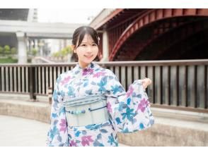[鎌倉/小町街] 10:00至16:00期間，您可以隨時來店！浴衣租賃方案（含髮飾）