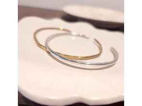 【福岡天神】彫金で作るバングル体験☆毎日に気持ちいいを♪