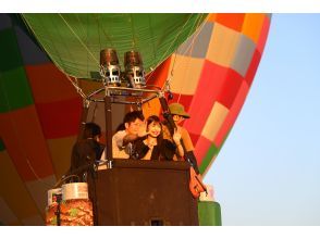 【栃木・渡良瀬】◇プライベート◇ふたりだけの特別な熱気球フライト体験
