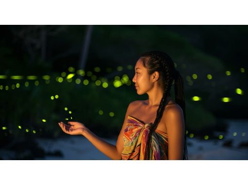 E [Okinawa, Ishigaki Island] April-July only ★ [Sunset, Fireflies, Hanging Flowers] Rare! Night tour Free photography and free pick-up!<SUN/NT>の画像