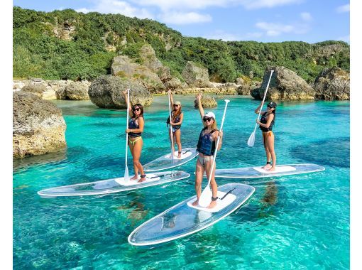 【沖縄・宮古島】《クリアサップ》絶景透明度抜群宮古ブルーでクリアサップ体験！の画像