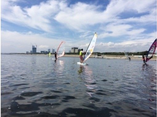 [Chiba Prefecture· Chiba City] While feeling nature Windsurfing! half-day Experience course!の画像