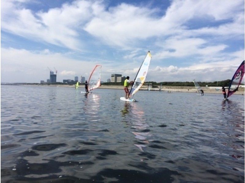 [Chiba Prefecture· Chiba City] While feeling nature Windsurfing! half-day Experience course!の紹介画像