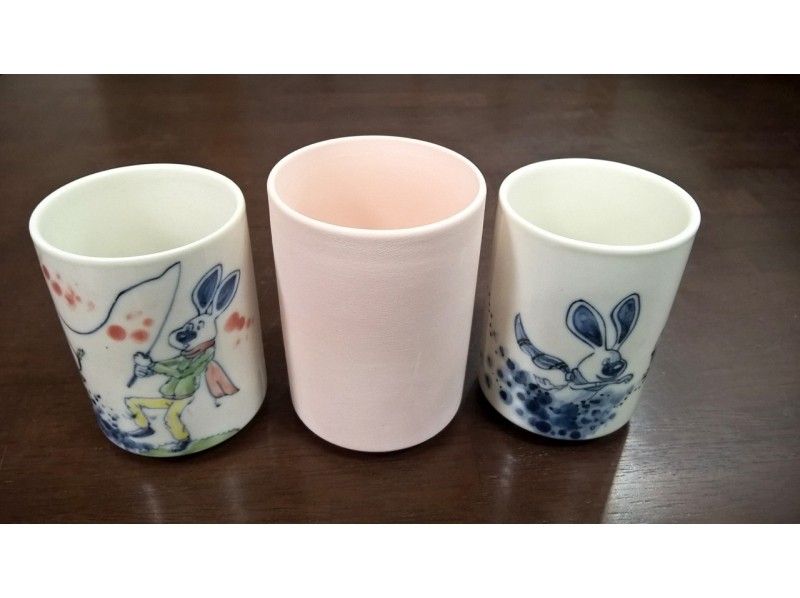 [Kyoto Higashiyama] Participation is OK from the age of 3! Painting experience that you can freely choose from 10 types of unglazedの紹介画像