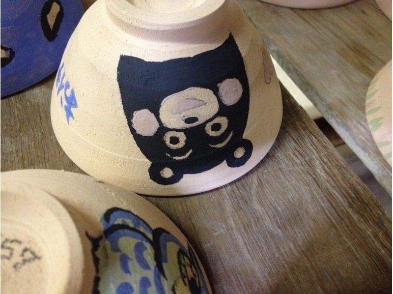 [Shiga/Shigaraki] Painting experience-Let's paint on plain pottery (about 60 minutes)