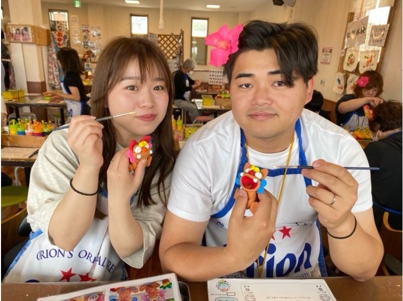 [Cute Siesar color painting experience] Shisa specialty store Chiraumi that stand & accessories items are also cute Aquarium Up to 1 minute & near Kouri Islandの紹介画像