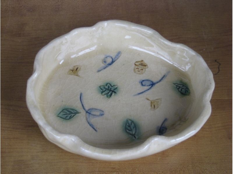 【群馬・草津】自由な発想で陶芸体験（手びねり）1品コース（90分）の紹介画像