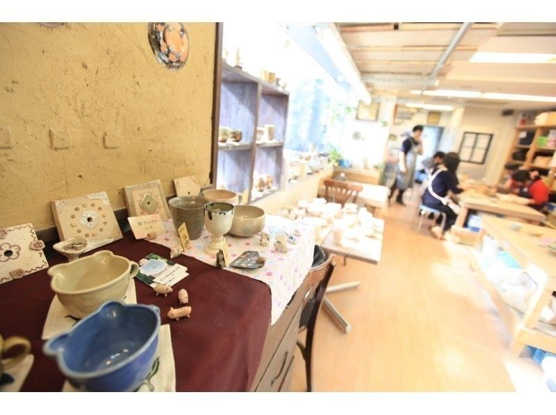 【東京青山】クマさん・ネコさんマグカップの絵付け陶芸体験☆オリジナルマグで毎日を楽しく♪の紹介画像