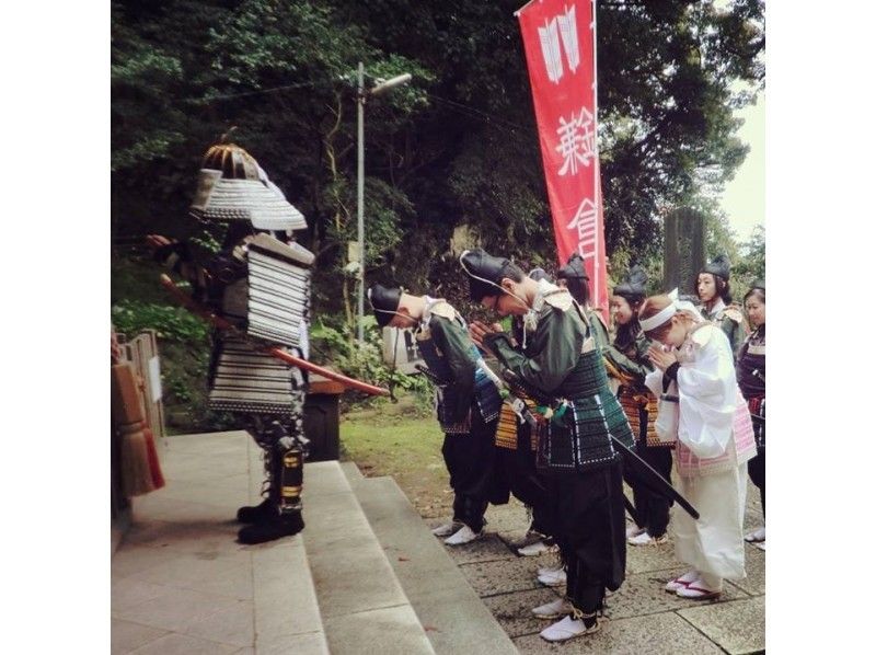 [神奈川/鎌倉]鎌倉武士體驗“鎌倉Mononofu遊”獨特的鎌倉12月10日（星期日）の紹介画像