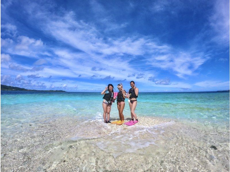 [Iriomote Island/half day] With sea turtles on the "miracle island" made of coral fragments! Barasu Island boat snorkeling [free photo data]の紹介画像