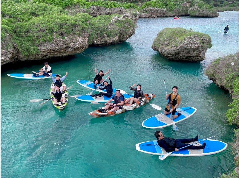 【宮古島/半日】エメラルドに輝く海を一望！ビーチSUP/カヌー★絶景の宮古ブルー★写真データ無料！送迎相談OK！の紹介画像