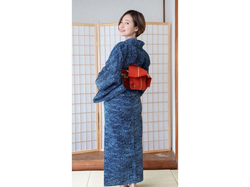 【東京・祐天寺】《手ぶらでOK!》らくらく浴衣レンタルプラン【翌朝１１時まで返却OK！】の紹介画像
