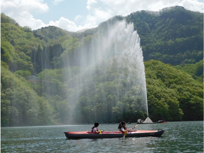 Kanukko [Kusagi Lake, Midori City, Gunma Prefecture] Canoeing available from age 3! (Half-day) Kusagi Lake canoe tour ☆ Free photos! Dogs can ride too!の紹介画像