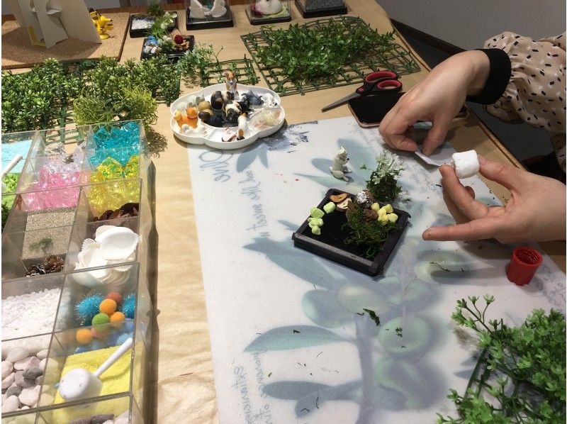 [Tottori, Kurayoshi] Admission & making a mini diorama-You can make your own works!の紹介画像