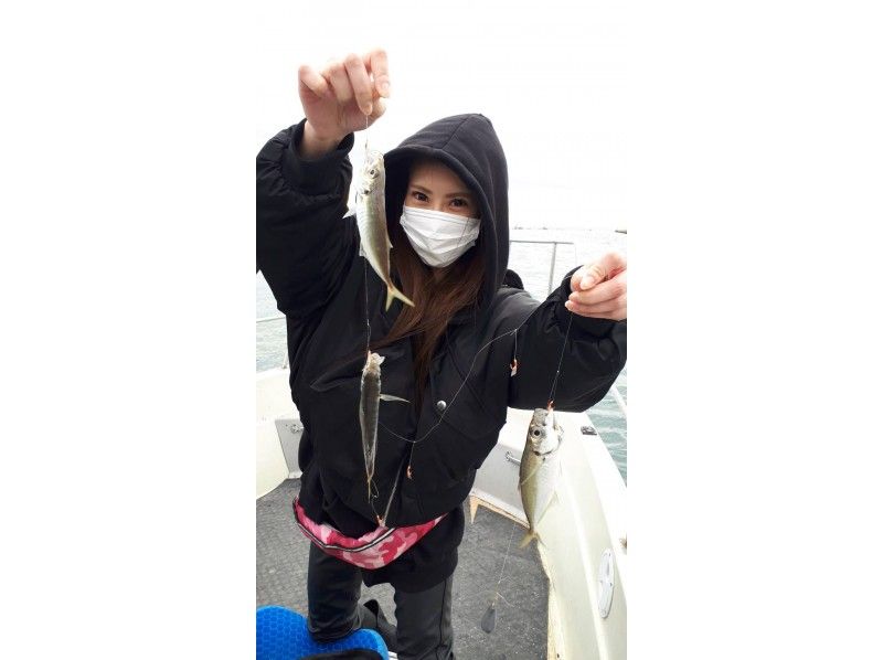 【東京・羽田】120分アジ乗り合い船★7名までOK♪釣った魚を食べれるお店紹介可！【24時間出船対応可能】の紹介画像