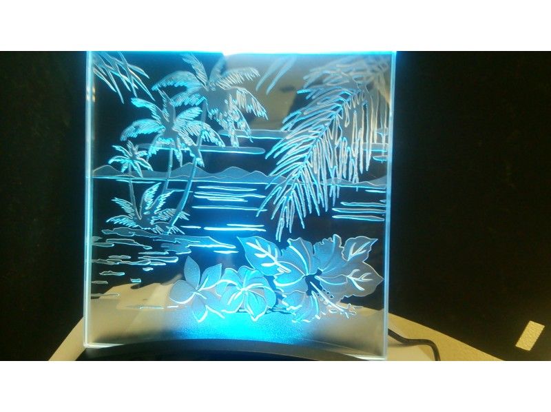 [Asakusabashi 1 minute] Creating an interior to decorate your anniversary ~ Creating a shining LED illumination panel set! ~Let's carve memories~ The two of you can make it together.の紹介画像