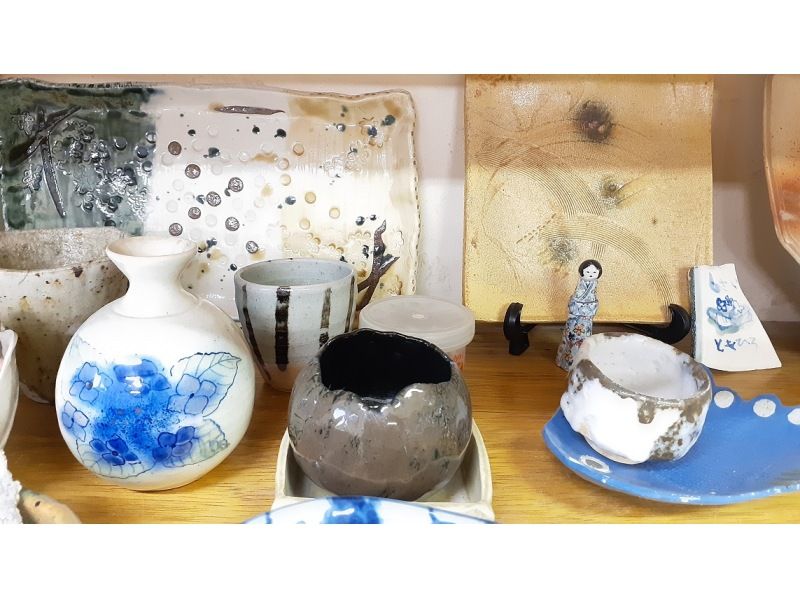 [Mie / Suzuka] Ceramic art experience "Plate making" + painting and coloring! The simplest ceramic art!の紹介画像