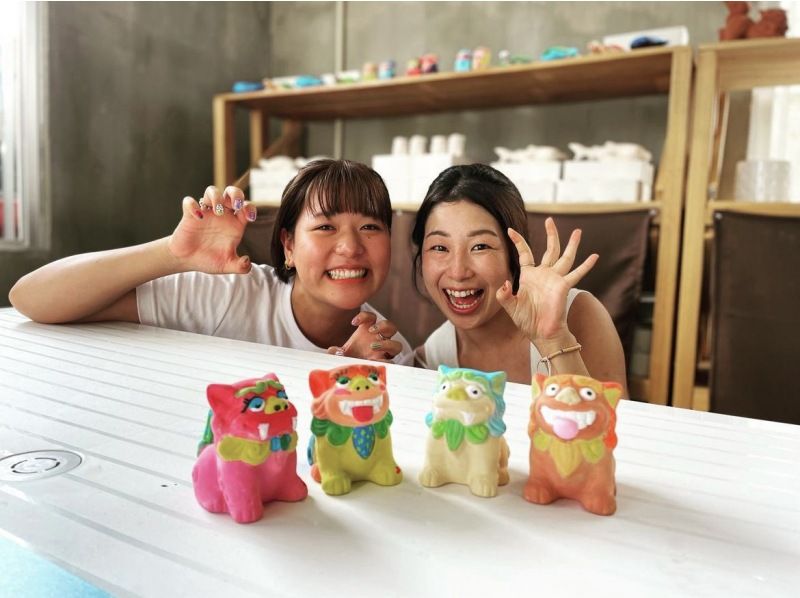 [Enjoy even on rainy days♪] Shisa☆Sea turtle☆Whale shark☆Coloring experience! Create fun memories♪の紹介画像