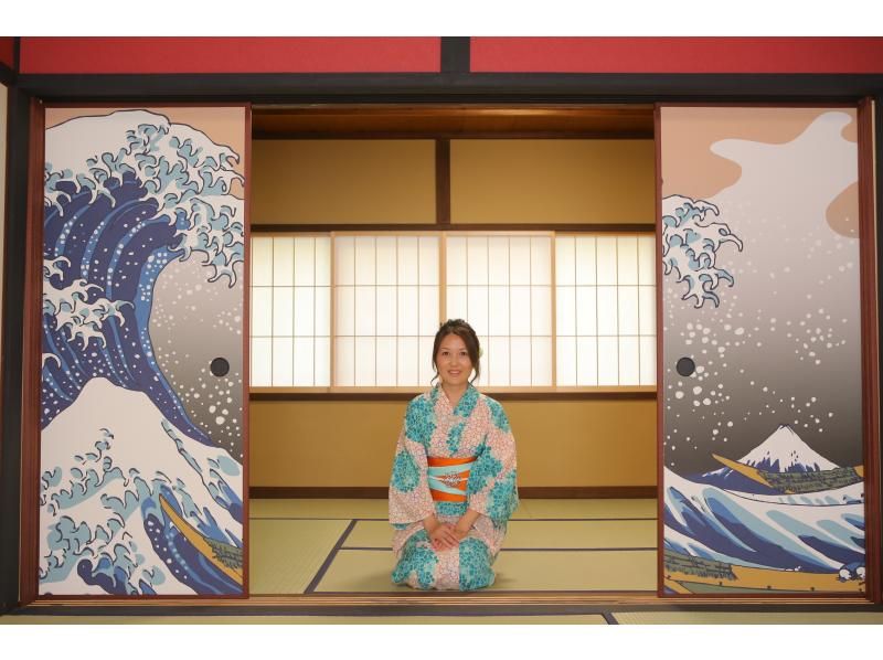 【京都清水寺】步行3分鐘即可到達清水寺！可以自由選擇的租借浴衣男女兒童同價2,980日圓（不含稅）の紹介画像
