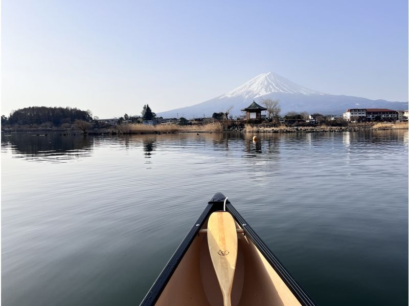 [Yamanashi / Kawaguchiko] 90-minute evening plan Canadian canoe experience tourの紹介画像