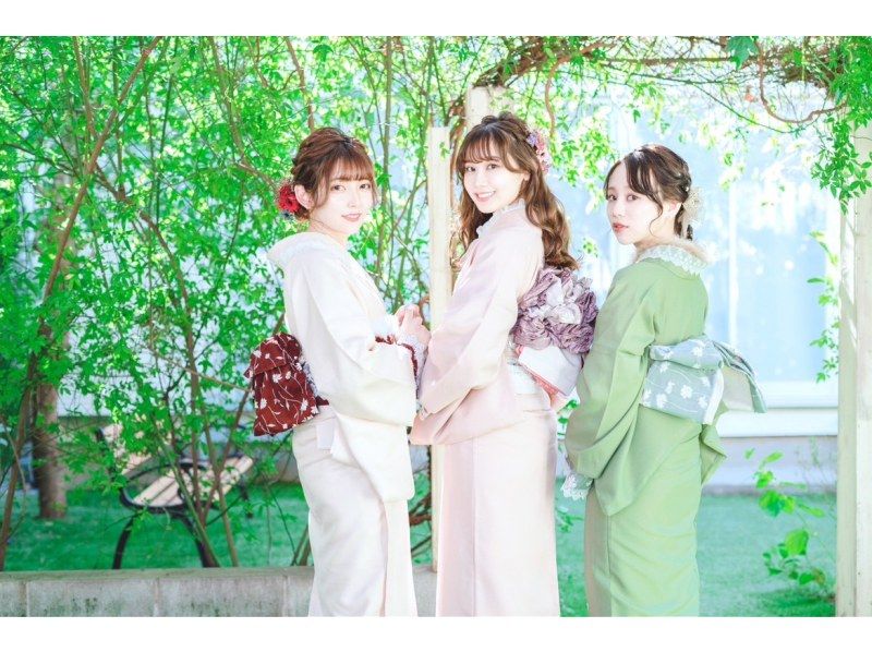 [Yokohama/Minatomirai]★Very popular retro modern★Enjoy coordinating with carefully selected antique kimono♪の紹介画像