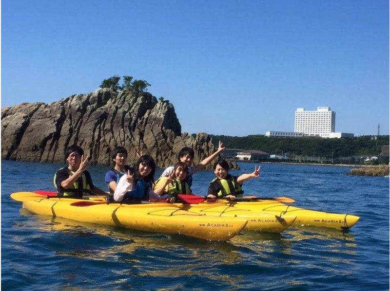 【和歌山 串本 】初心者歓迎 橋杭岩半日シーカヤックの紹介画像